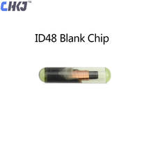 Chkj-transponder de vidro id48 id 48, chave de carro em branco, chip desbloqueado, chip para vw, audi, seat, skoda, porsche, 1 peça 2024 - compre barato