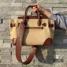 Vintage Large Tote Bag 2021 Fashion New High Quality Denim Womens Handbag Large Capacity Panelled Shoulder Messenger Bag Satchel 2024 - buy cheap