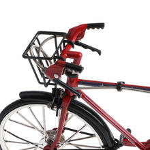 1:10 миниатюрный велосипед, сплав, тандем, горный велосипед, крутой мальчик, игрушки, креативная игра, подарок 2024 - купить недорого