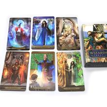 Wizard Tarots 78 Cards Deck Based on Rider Waite Deck Divination Toy Board Game Party Prophet Fortune Telling 2024 - buy cheap