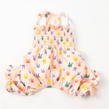 Pets Products Supplies Clothes Cute Rabbit Pattern Jumpsuit For Small Puppy Dogs 2024 - buy cheap