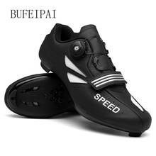 Черная обувь для шоссейного велосипеда Sapatilha Ciclismo bike, мужская спортивная дышащая Ультралегкая профессиональная обувь для езды на велосипеде, женская спортивная обувь 2020 2024 - купить недорого