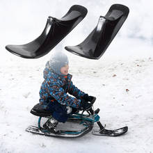 Patinete de trineo para nieve, patinete de esquí para niños, montar en invierno, Universal, reemplazar 2024 - compra barato