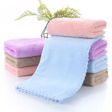 Полотенце для взрослых 35*75, Коралловое бархатное полотенце высокой плотности, плотное Подарочное полотенце 2024 - купить недорого