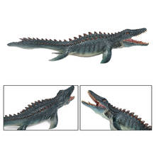 Juguete de dinosaurio Animal para niños, modelo de Mossaurus de plástico para mesa de escritorio, adornos de colección, decoración para regalo, 33cm 2024 - compra barato