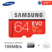 Samsung-cartão de memória micro sd, 100 mb/s, 128gb, 32gb, 64gb, 256gb, classe 10, u3, flash, tf, microsd, para telefone com mini sdhc, sdxc 2024 - compre barato