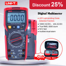 UNI-T  UT89XD Professional Digital Multimeter True RMS NCV 20A Current AC DC Voltmeter Capacitance Resistance Tester 2024 - buy cheap