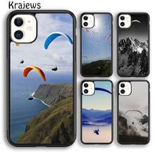 Krajews Paragliding Paraglider Phone Case Cover For iPhone 5 6s 7 8 plus X XR XS 11 12 13 pro max Samsung Galaxy S8 S9 S10 Plus 2024 - buy cheap