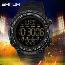 Military Sport Watch Mens Clock Fashion Brand SANDA Digital Wristwatch Shockproof Countdown Watches Waterproof Hour Bracelet 2024 - buy cheap