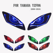 Pegatinas 3D de carenado delantero para motocicleta, para YAMAHA YZF-R6, YZFR6, YZF, R6, 2006-2016, 2015, 2014, 2013 2024 - compra barato