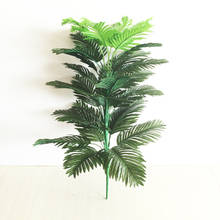 Palmeira tropical grande, plantas artificiais, 90cm, 39 cabeças, folhas de palmeira de seda sintética para decoração de casa, jardim, casamento 2024 - compre barato