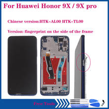 Pantalla LCD de 6,59 pulgadas para Huawei Honor 9X HTK-AL00 TL00, montaje de digitalizador con pantalla táctil, versión china 2024 - compra barato