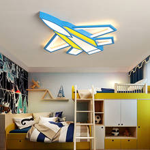New Plane modern led ceiling lights for children room bedroom boy kids room home deco 90-260V ceiling lamp Free Shipping 2024 - buy cheap
