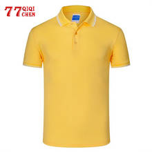 Summer Polo Shirts Men Breathable Cotton Short Sleeve Anti-Pilling Brand polos para hombre Solid Color Plus Size S-4XL Camisas 2024 - buy cheap