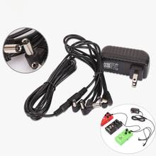 Guitar Pedal Effect Power Supply 5 Ways 9V Electric Guitar Chain Harness Cable Guitarra Pedal Power Supply Adapter Splitter 2024 - buy cheap