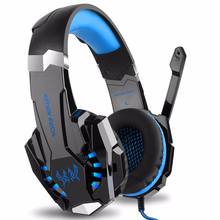 New G9000 3.5mm USB Gaming Headset Stereo Bass Luminous With Mic LED Light Gaming Headphone Gamer Headphone For Computer 2024 - buy cheap