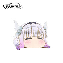 Jump Time 13 x 12.2cm For Sleepy Kanna Kamui Windows Laptop Waterproof Decoration Motorcycle Trunk Personality RV Car Stickers 2024 - buy cheap