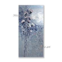 Handmade Modern Abstract Textured Thick Oil Painting Acrylic Art Unframed Wall Decorative Item Canvas Art Home Entrance Decor 2024 - buy cheap