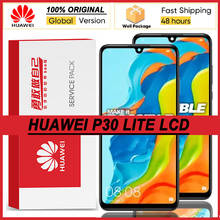 10 шт. оригинальный 6,15 ''дисплей с рамкой для Huawei P30 Lite MAR-LX1 LX2 AL01 ЖК сенсорный экран дигитайзер в сборе запасные части 2024 - купить недорого
