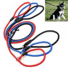 Corda de nylon para cães, 13x1cm, treinamento para corridas, caminhadas, treinos para gatos grandes e pequenos, animais de estimação, coleira de tração ajustável 2024 - compre barato