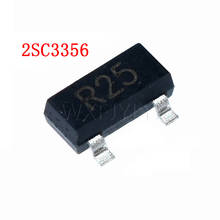 50PCS 2SC3356 2SC3356-25 R25 SOT23-3 Bipolar Transistor Original Novo 2024 - compre barato