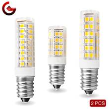 2pcs/lot LED Bulb E14 3W 4W 5W 7W 220V-240V Mini Corn Bulb Light 2835SMD 360 Beam Angle Replace Halogen Chandelier LED Lamp 2024 - buy cheap