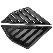 Mayitr 2pcs Matte Black Car Window Side Louvers Vent Louver Cover Scoop For Ford Focus ST RS MK3 Hatchback 2024 - buy cheap