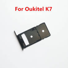 Новый оригинальный для Oukitel K7 SIM держатель для карт лоток Слот запасная часть для Oukitel K7 SIM карты держатель лотка 2024 - купить недорого