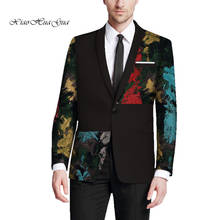 Bazin Riche Wedding Party Fancy Blazers Suit Jacket Embroidery Print Tops Coat Blazer Cotton Dashiki African Clothes WYN647 2024 - buy cheap
