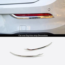 Stainless steel For VW Volkswagen Golf 8 MK8 2020 2021 Accessories Rear Back Fog Light Lamp Sticker Protector Cover Trim 2pcs 2024 - buy cheap