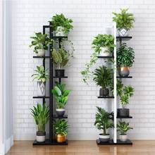 Prateleira de orquídea verde para sala de estar, quarto, suporte para flores, de ferro, multicamadas, especial 2024 - compre barato