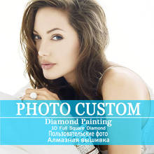 Photo Custom! Private custom! 5D DIY Diamond Painting With Your Photo Diamond Painting Full Round Diamond Rhinestone Embroidery 2024 - buy cheap