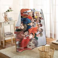 Традиционное одеяло SEVENTEEN; Кей-поп, персонализированное одеяло для дивана/кровати/машины, портативное 3D одеяло для детей, домашний текстиль, ткань 0512 2024 - купить недорого