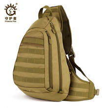 Protector Plus-bandolera táctica para hombre, bolsa de hombro militar Molle, bolsa de ejército, bolsa de senderismo para deportes al aire libre, mochila de viaje 2024 - compra barato