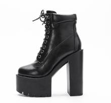 Autumn winter female shoe Martin boots upland heel hate sky tall naked boot 2024 - buy cheap