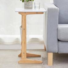 Mesa de centro pequeña Simple, mesa de té multifunción, sofá de madera maciza, esquina lateral, mesita de noche de varios dormitorios 2024 - compra barato