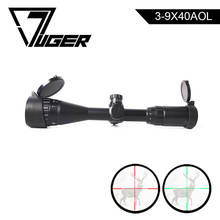LUGER 3-9X40 Tactical Optical Sight Rifle Scope Red Green Mil-dot Illuminated Riflescope Retical Hunting Scope Rifle Air Gun 2024 - buy cheap