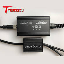 for linde forklift truck diagnostic scanner tool for linde 4 pin Adapter linde canbox doctor & linde pathfind canbus 2024 - buy cheap