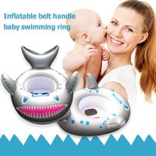 Cartoon Shark Inflatable Baby Swimming Ring Toddler Neck Float Circle Seat Swim Pool Accessories Circle Bath 2024 - buy cheap