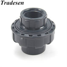 1pc Plastic PVC 1/2"-4" Female Thread 20mm~110mm Union Water Pipe Connector Upvc fittings Garden Plant Irrigation Accessories 2024 - buy cheap