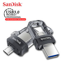 OTG USB Flash Drive 16G 32GB 64GB SanDisk USB 3.0 Dual Pen Drive Mini 128GB 256GB Pendrive High Speed for PC and Android Phone 2024 - buy cheap