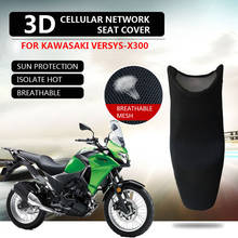 Motorcycle Accessories Protecting Cushion Seat Cover For Kawasaki Versys-X300 Versys X300 X 300 Nylon Fabric Saddle Seat Cover 2024 - buy cheap
