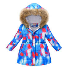 2020 New Thickened Winter Boys Girls Jacket Fashion Printed Hooded Jacket Children Velvet Warm Girl Coat Kids Christmas Outerwea 2024 - buy cheap