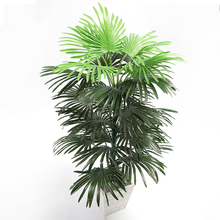 80 см 30 головок большая Пальма тропические искусственные растения ветки искусственное кокосовое дерево шелковые персидские листья для украшения дома и офиса 2024 - купить недорого