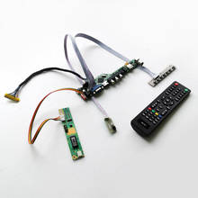 Для N141I3-L01/L02/L03 LVDS 1CCFL 30Pin VGA USB AV RF ЖК-панель Клавиатура монитора + пульт + инвертор T.V56 комплект платы привода 2024 - купить недорого