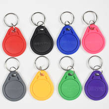 10pcs RFID 125KHz Tag 8 Color TK4100 EM4100 Proximity Keyfobs Tags RFID Card for Access Control Time Attendance 2024 - buy cheap