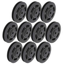 10Pcs/Set 95/100MM Bearing Pulley Wheel Universal Nylon Bearing Pulley Wheel Replacement Gym Fitness Equipment 2024 - buy cheap