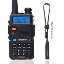 Baofeng-walkie-talkie bf, uv5r, cb, rádio, portátil, longo alcance, transmissor e transmissor, bidirecional + fone de ouvido 2024 - compre barato