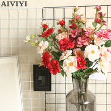Rosas artificiales de flores secas, suministros para fiesta, hogar, boda, decoración hecha a mano 2024 - compra barato
