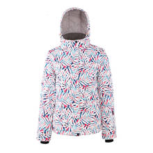 Nueva chaqueta de esquí de invierno, chaqueta de Snowboard para mujer, impermeable, cálido, traje de esquí de invierno, deportes al aire libre, abrigo de Snowboard 2024 - compra barato
